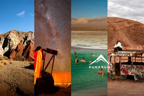 Tour combo Atacama 3 giorni, escursione a bassa quota vicino a San Pedro de Atacama