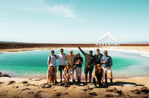 Tour a las Lagunas Escondidas de Baltinache, lagunas de sal turquesa cerca de San Pedro de Atacama